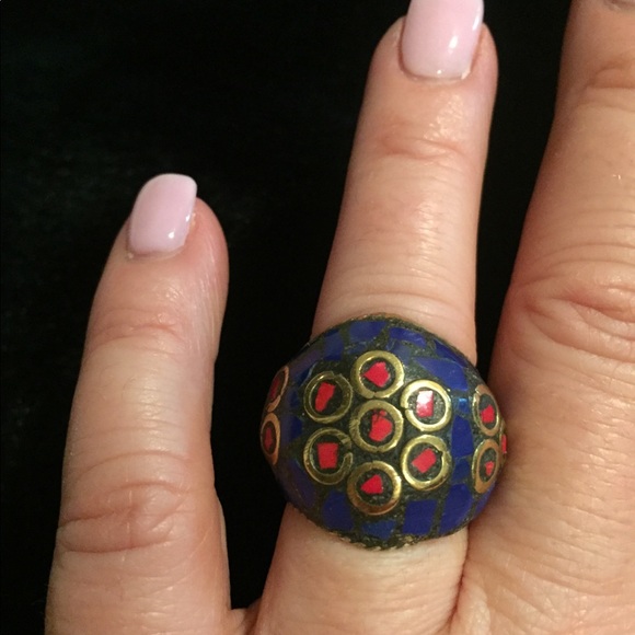 Brass Enamel Ring or Rope bracelet 🎁 gift - Picture 5 of 6